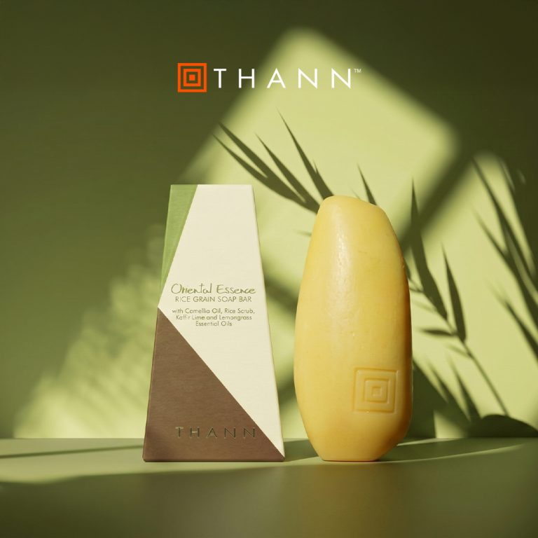 Thann Rice Collection Oriental Essence Rice Grain Soap Bar with Kaffir Lime and Lemongrass ...