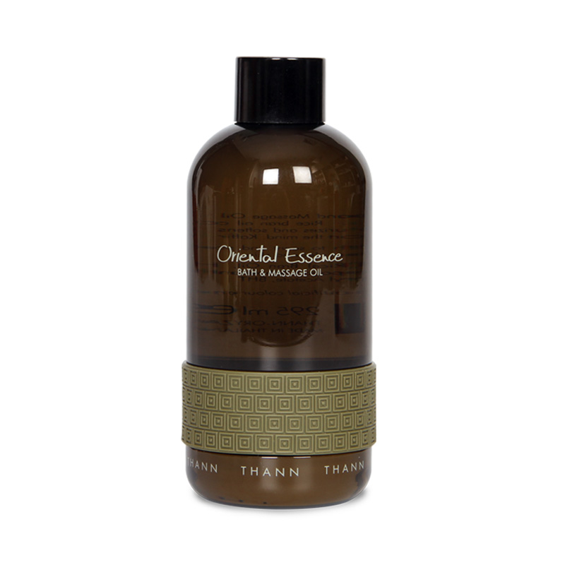 Oriental Essence Bath & Massage Oil with Rice Bran Oil, Kaffir Lime and Lemongrass Essential Oils 295 ml